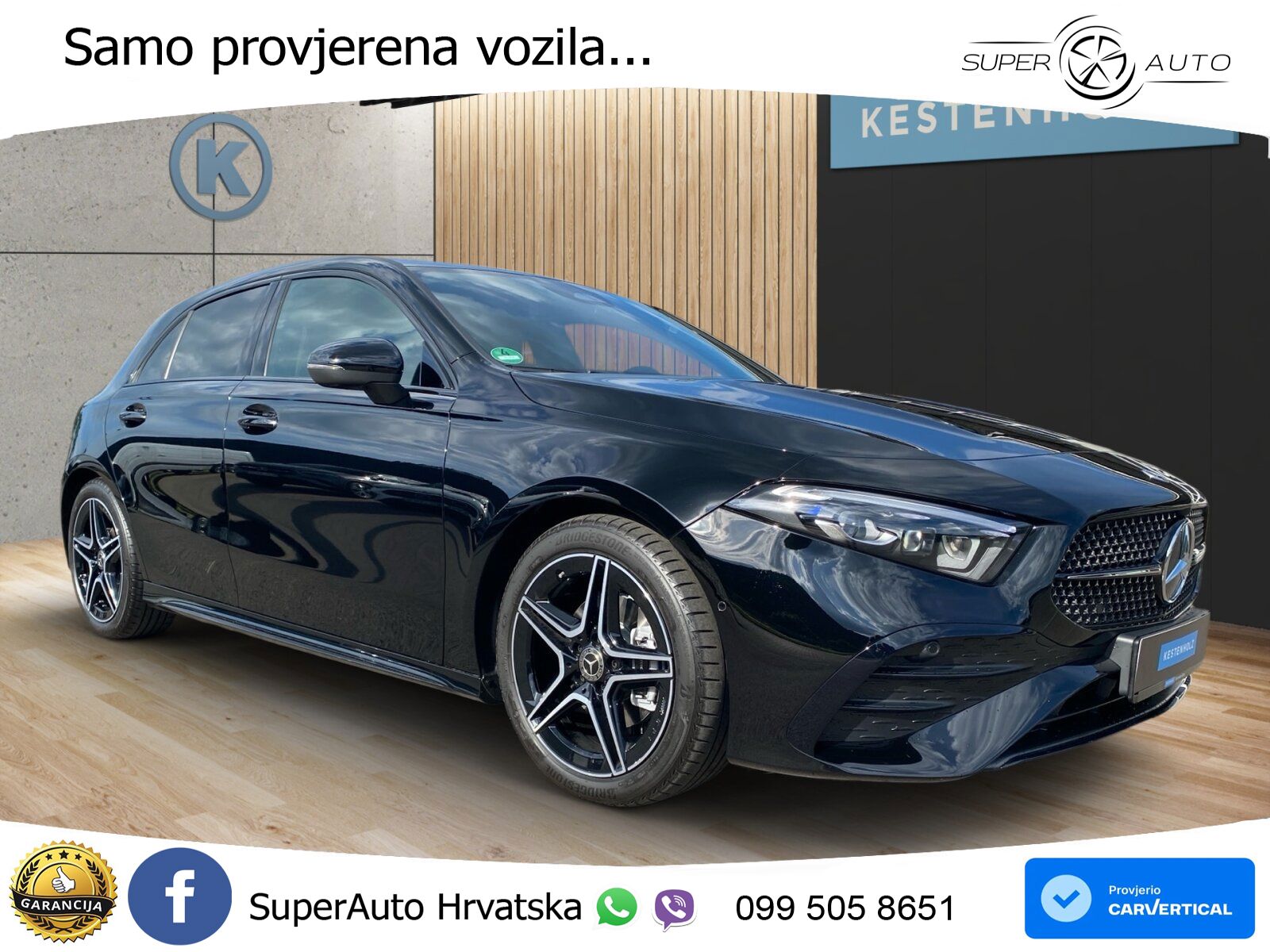 Mercedes-Benz A 200d 8G-DCT AMG LED+GR SJED+ACC