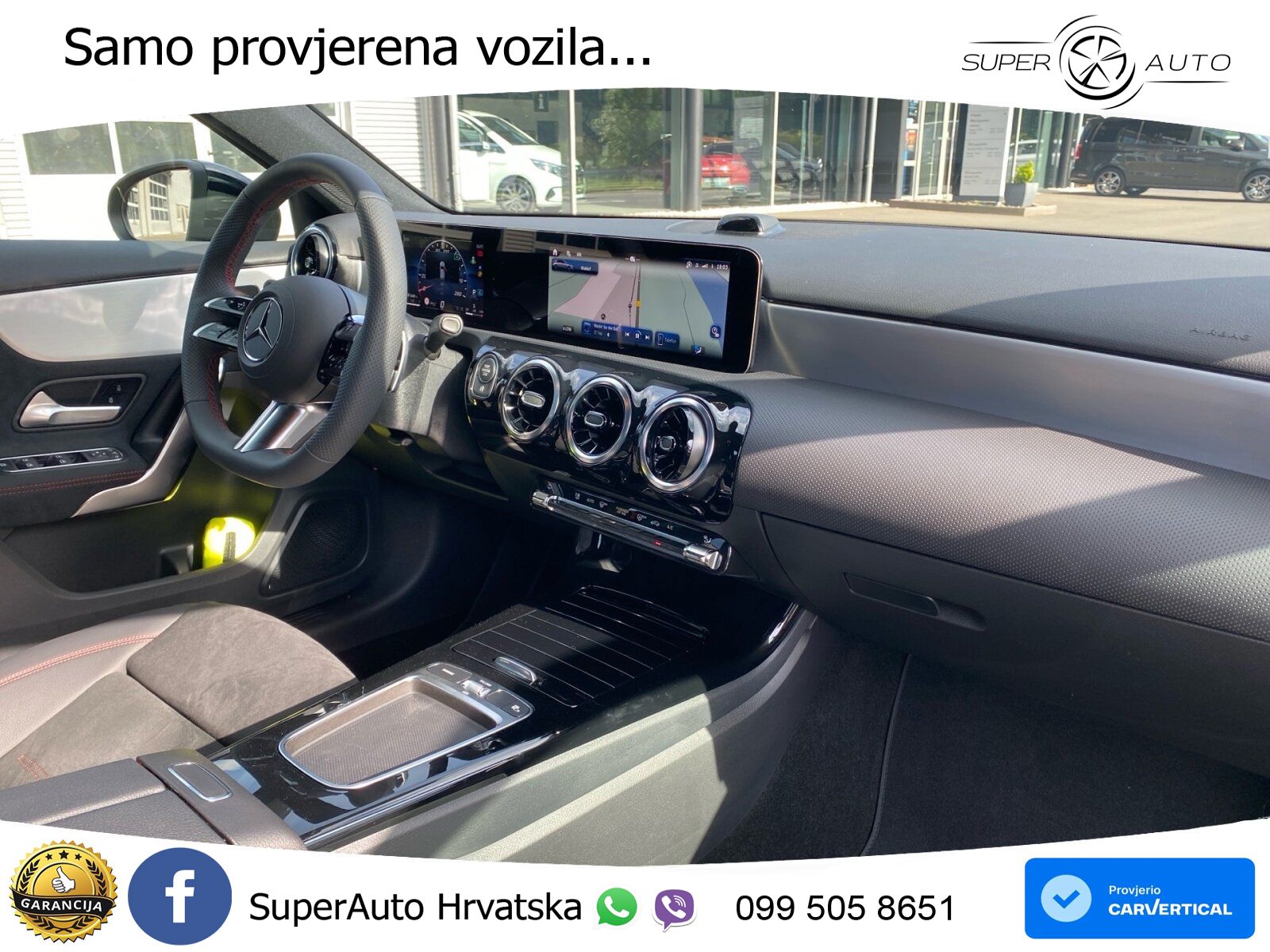 Mercedes-Benz A 200d 8G-DCT AMG LED+GR SJED+ACC