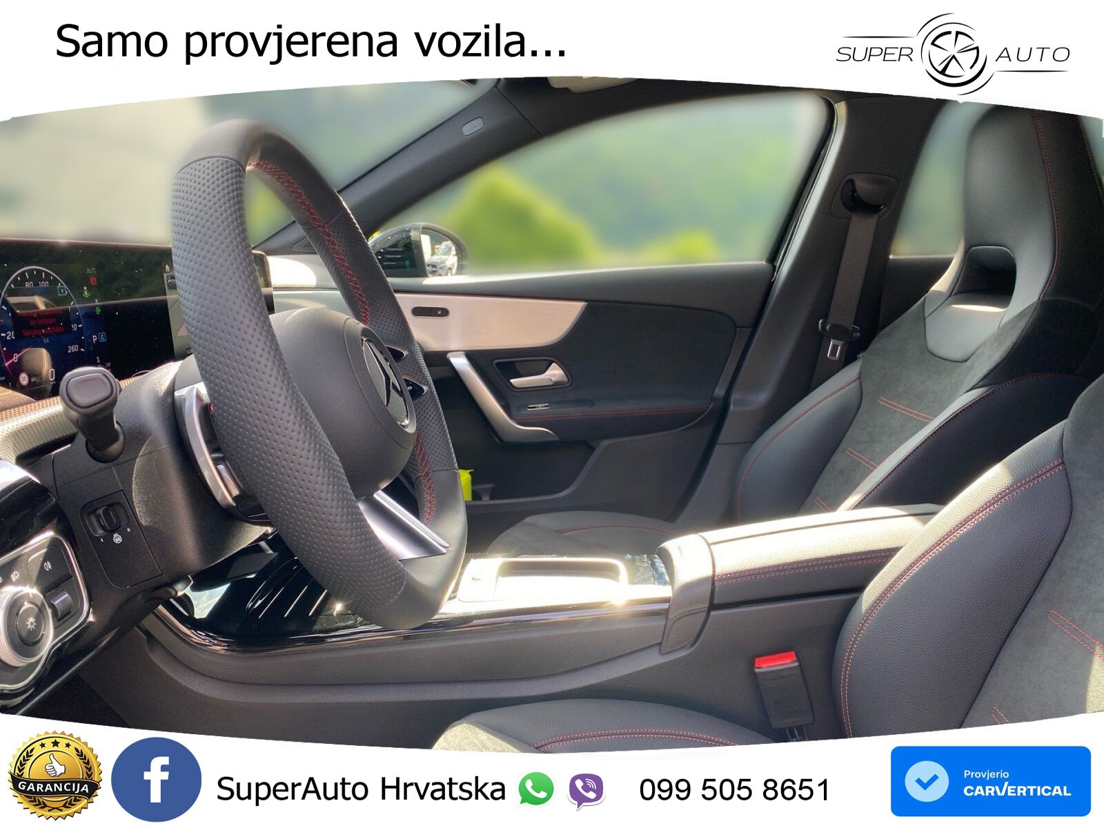 Mercedes-Benz A 200d 8G-DCT AMG LED+GR SJED+ACC