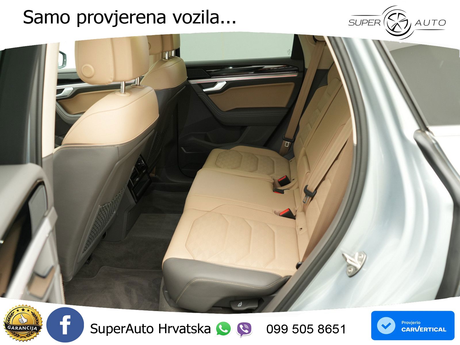 Volkswagen Touareg 3.0 V6 TDI (286 KS) 4MOTION Tiptronic ZRAČNI+ACC+GR SJED+KAM