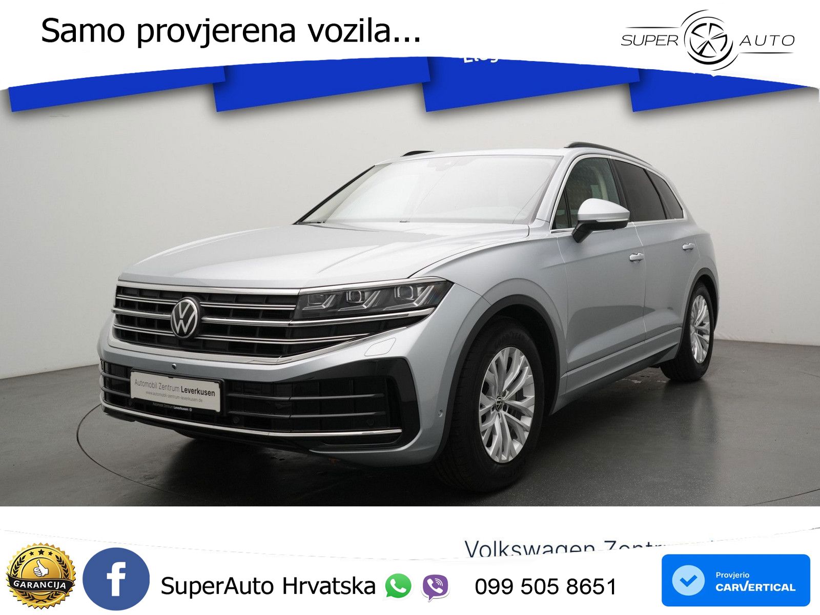 Volkswagen Touareg 3.0 V6 TDI (286 KS) 4MOTION Tiptronic ZRAČNI+ACC+GR SJED+KAM