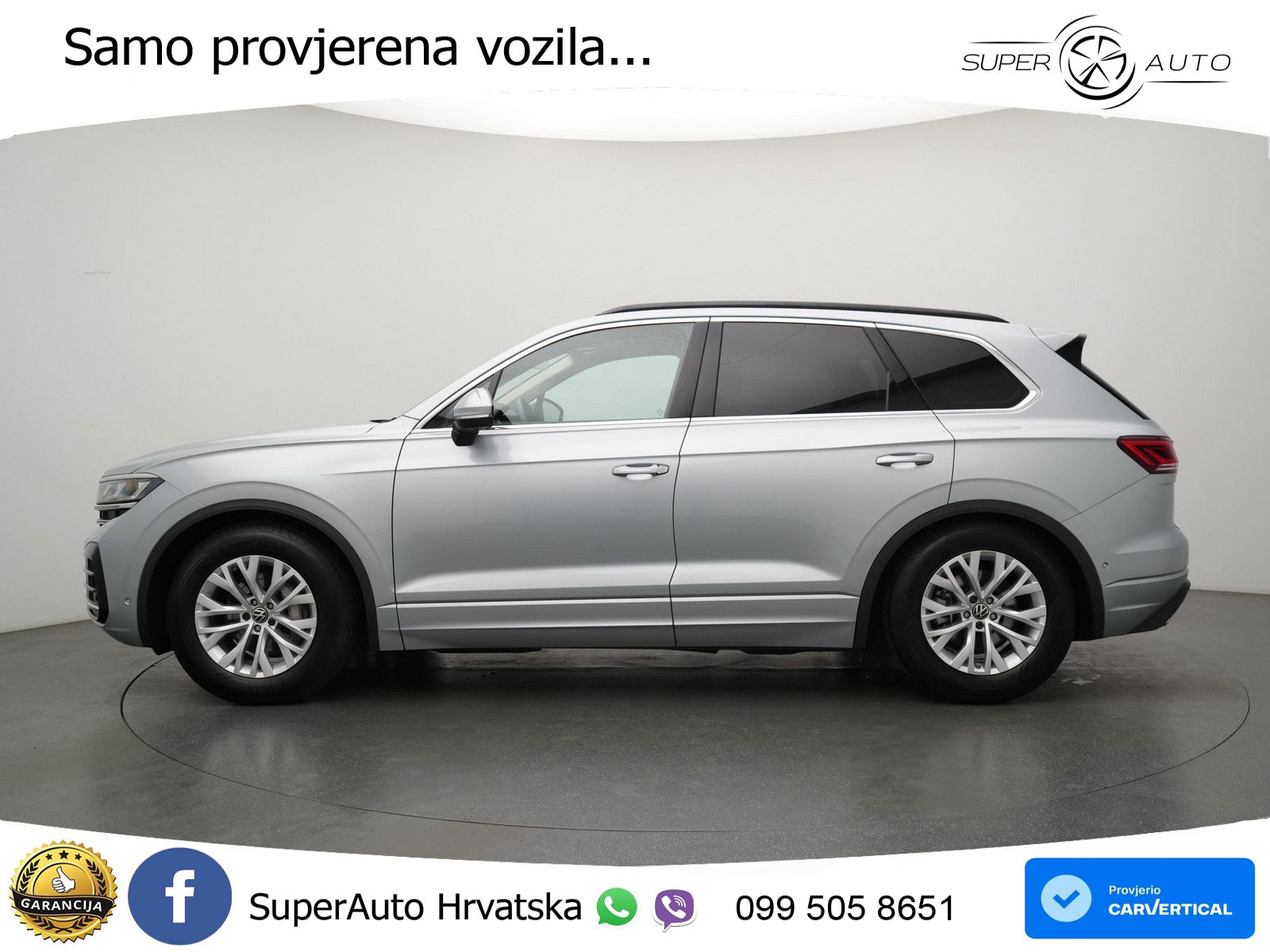 Volkswagen Touareg 3.0 V6 TDI (286 KS) 4MOTION Tiptronic ZRAČNI+ACC+GR SJED+KAM