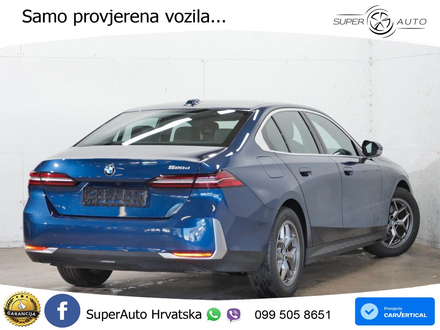 BMW 520d (197 KS) Steptronic LED+GR SJED+ACC