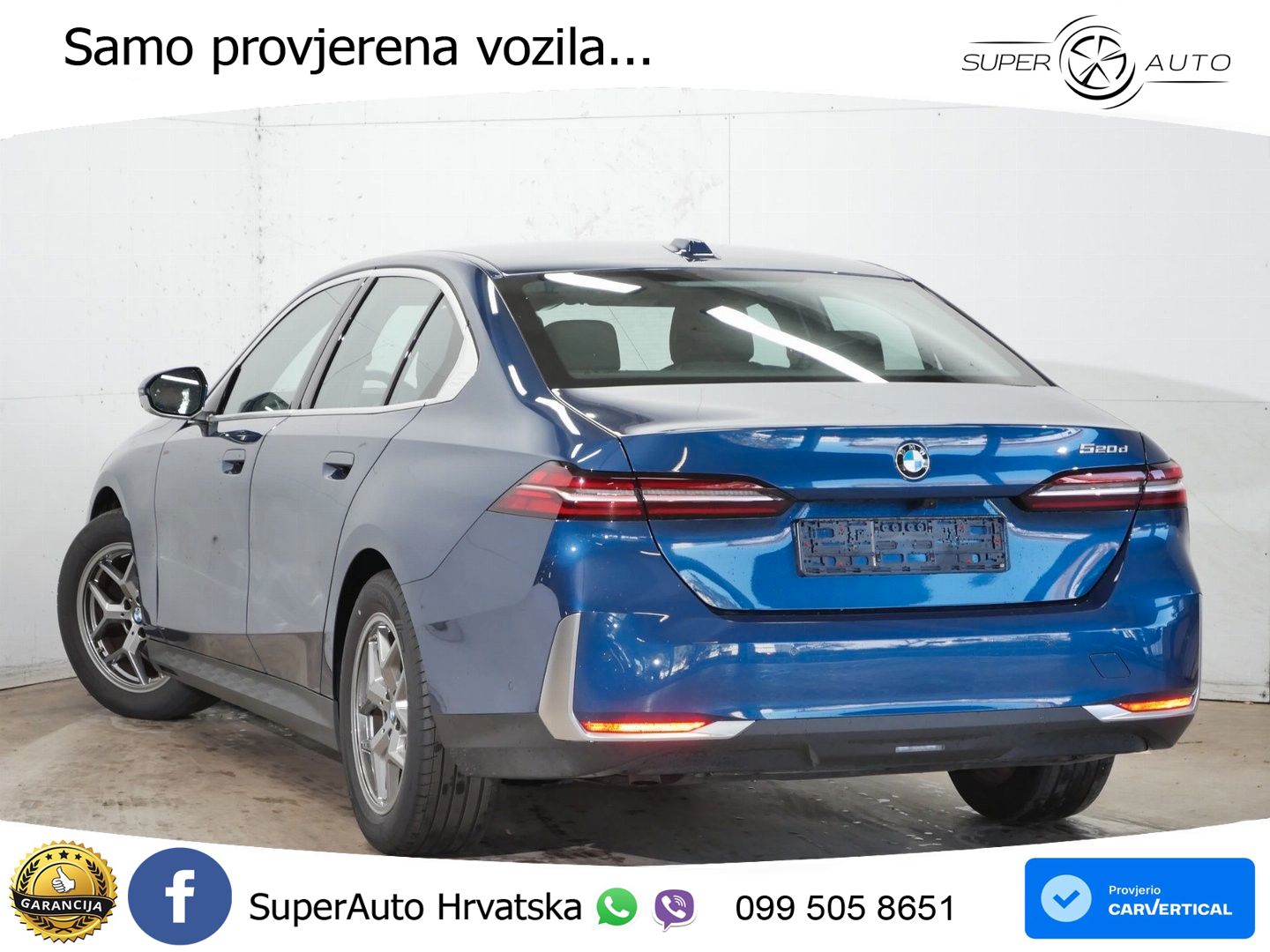 BMW 520d (197 KS) Steptronic LED+GR SJED+ACC