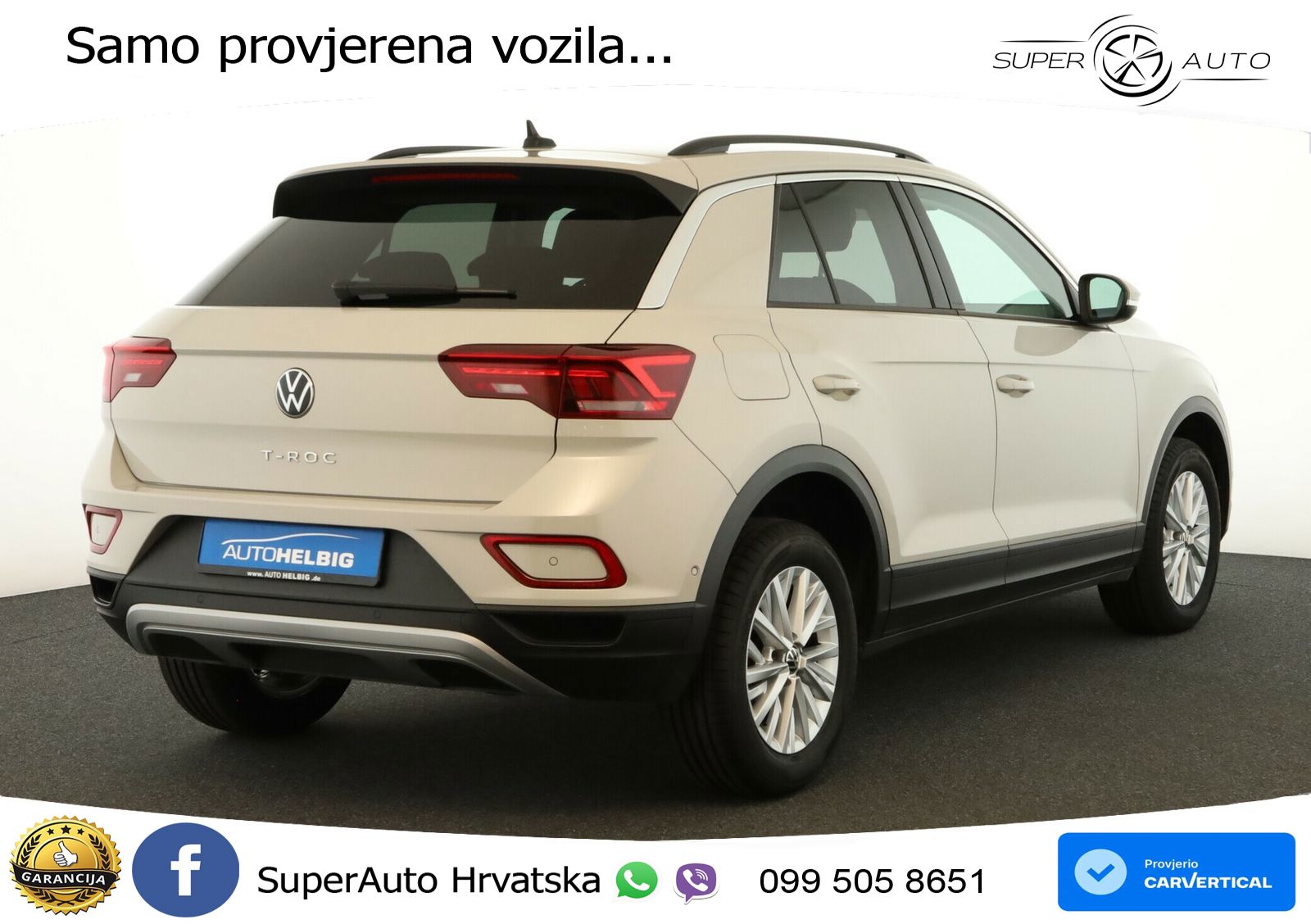 Volkswagen T-Roc I 2.0 TDI (150 KS) DSG LED+GR SJED+ACC
