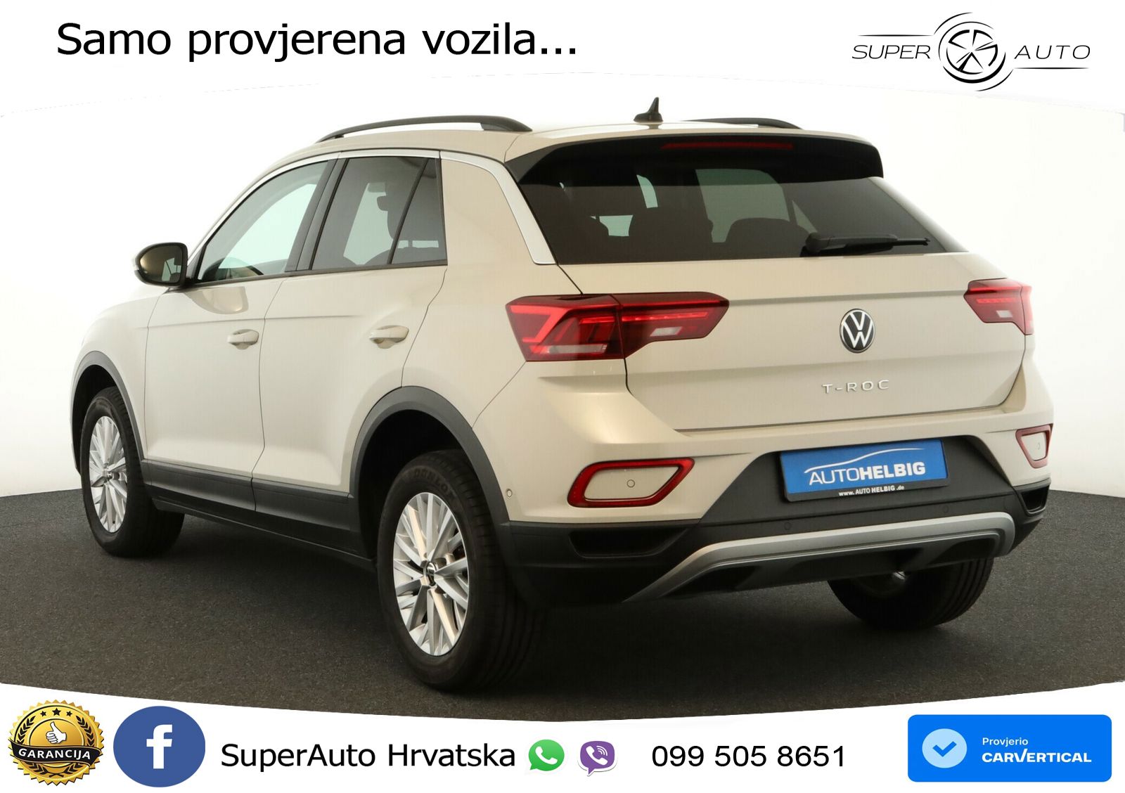 Volkswagen T-Roc I 2.0 TDI (150 KS) DSG LED+GR SJED+ACC