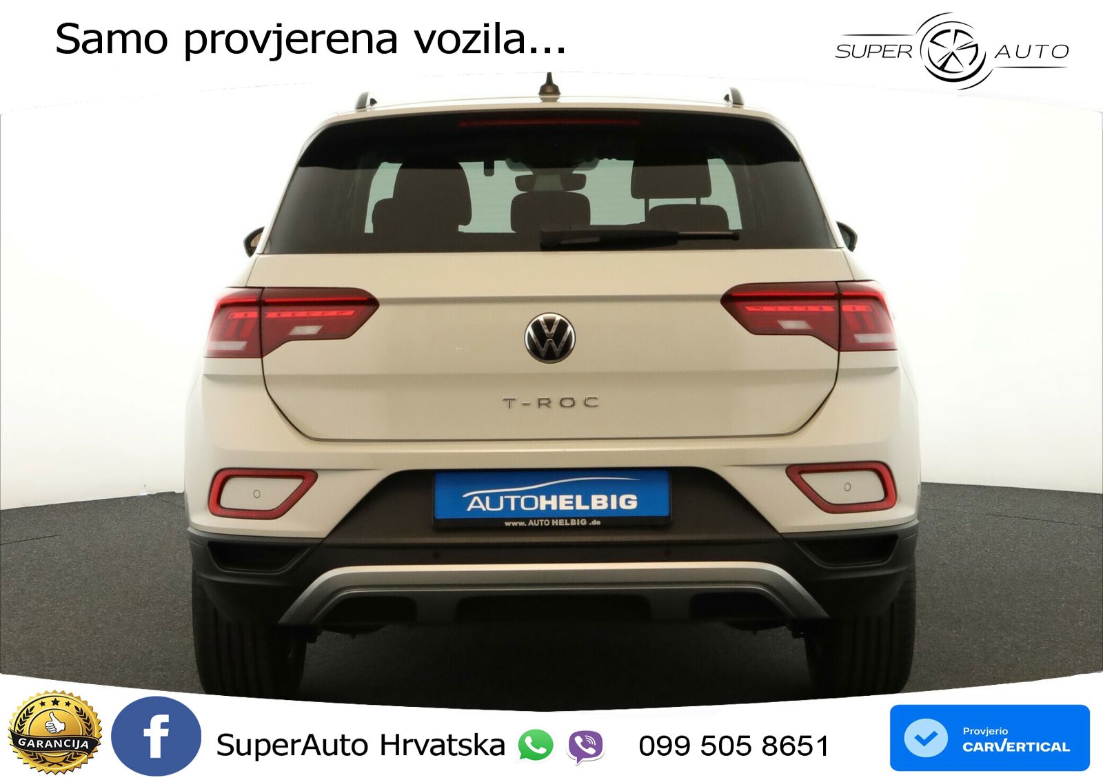 Volkswagen T-Roc I 2.0 TDI (150 KS) DSG LED+GR SJED+ACC