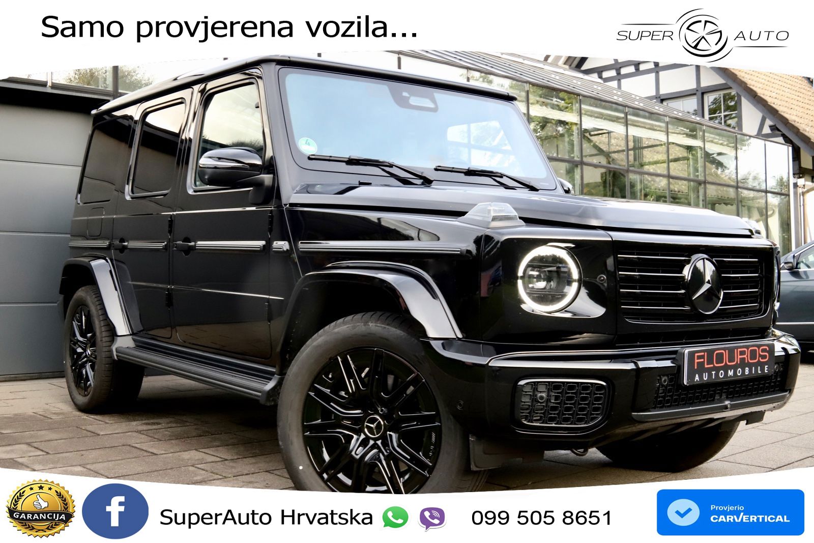 Mercedes G 450d Long (367 KS) 4MATIC 9G-TRONIC Exclusive