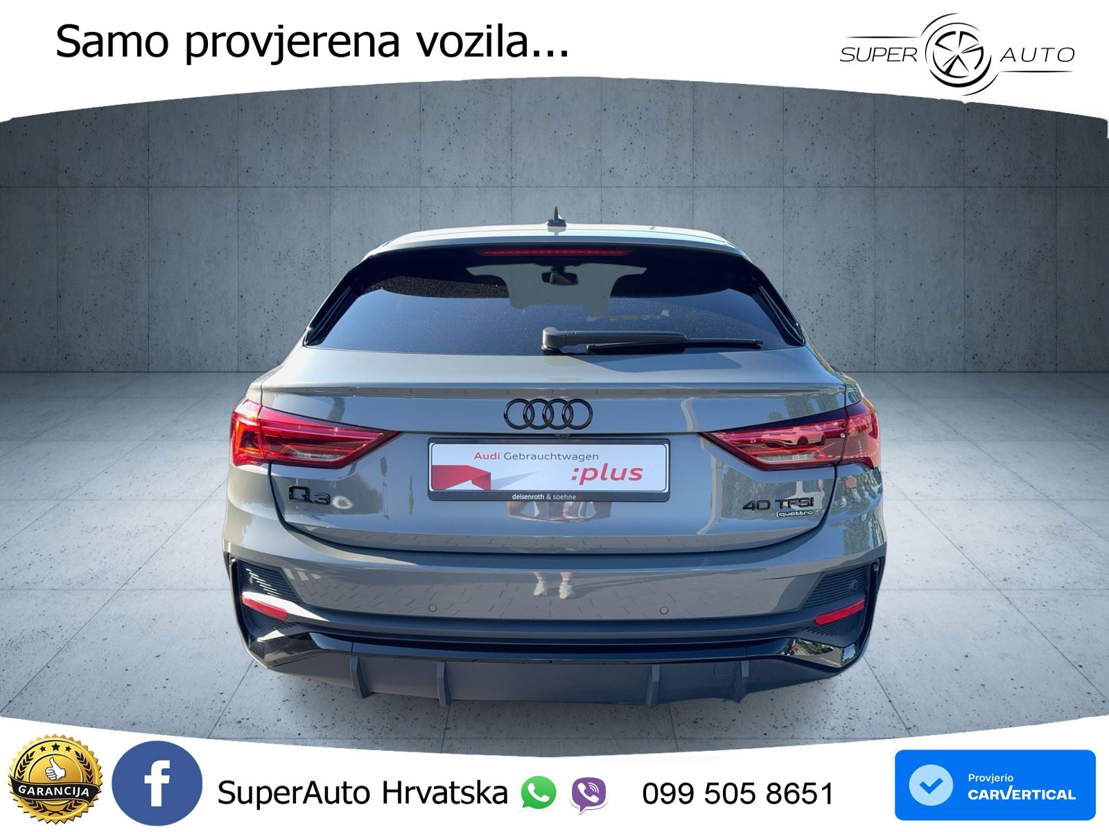Audi Q3 II Sportback 40 TFSI (190 KS) quattro S tronic S line