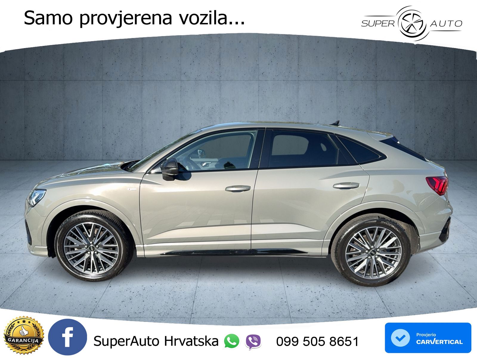 Audi Q3 II Sportback 40 TFSI (190 KS) quattro S tronic S line
