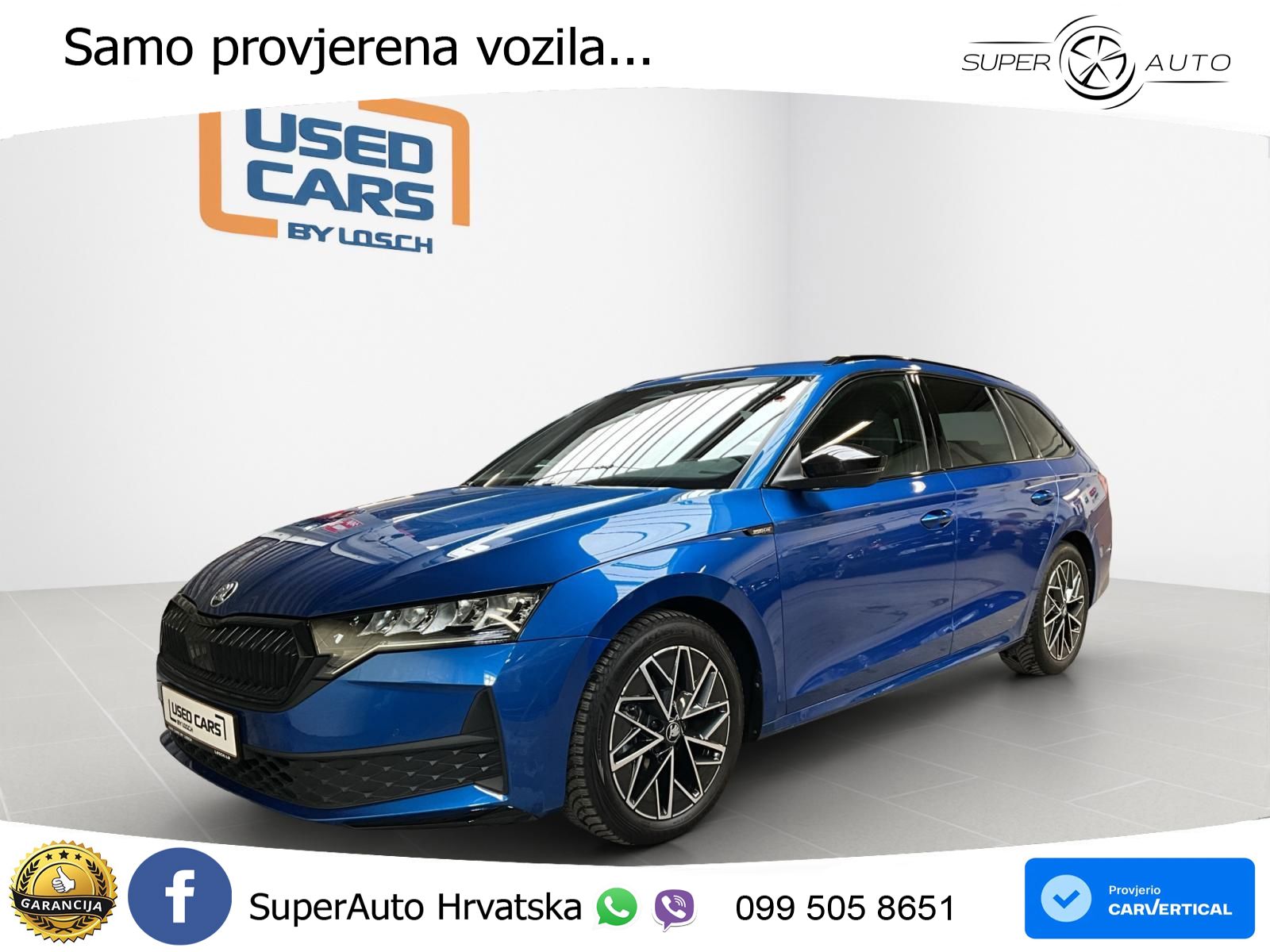 Škoda Octavia Combi 1.5 TSI (150 KS) DSG SportLine