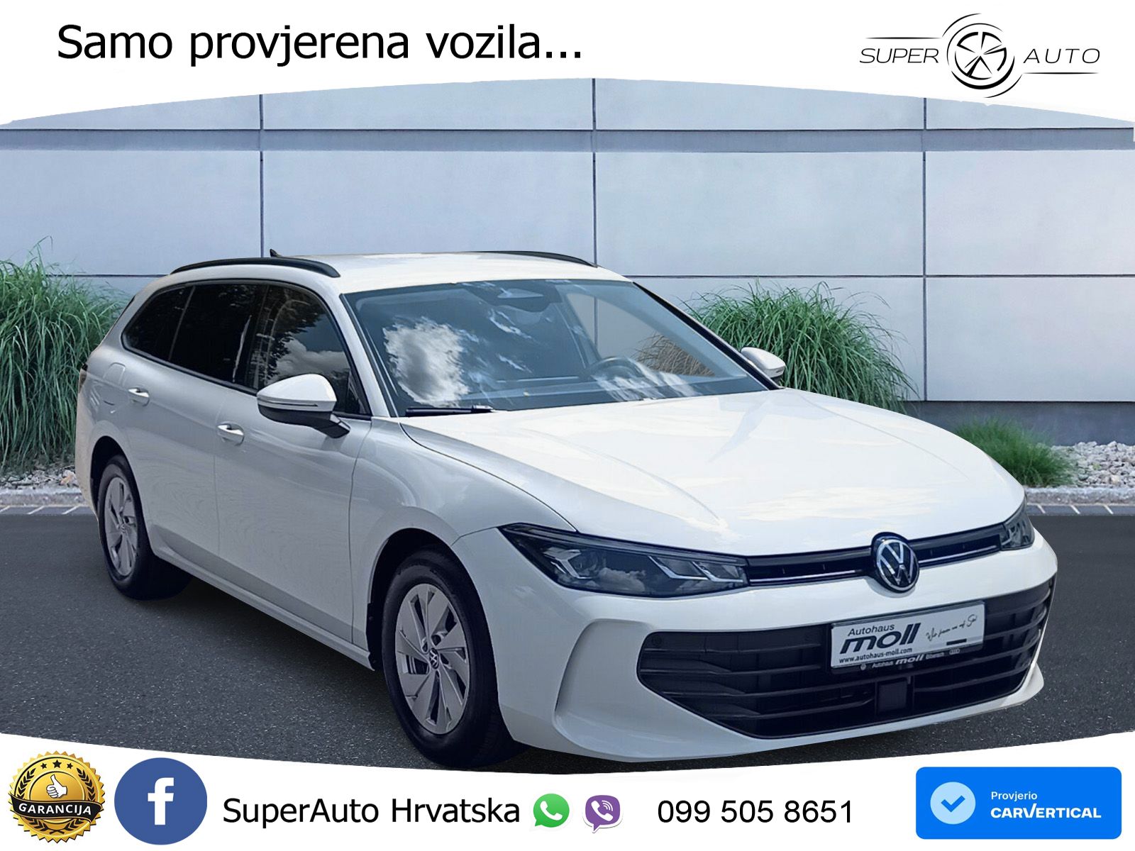 Volkswagen Passat Variant 1.5 eTSI (150 KS) DSG LED+GR SJED+ACC