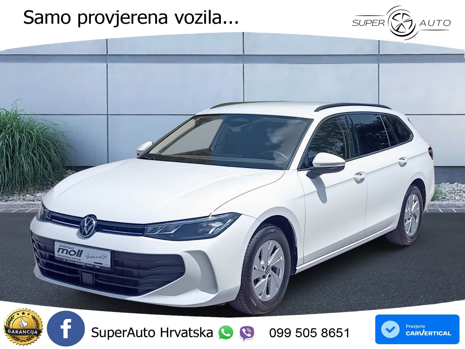 Volkswagen Passat Variant 1.5 eTSI (150 KS) DSG LED+GR SJED+ACC