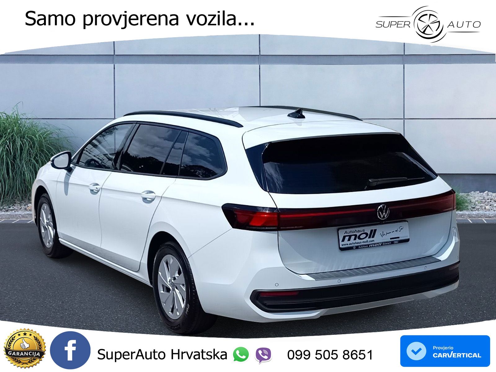 Volkswagen Passat Variant 1.5 eTSI (150 KS) DSG LED+GR SJED+ACC