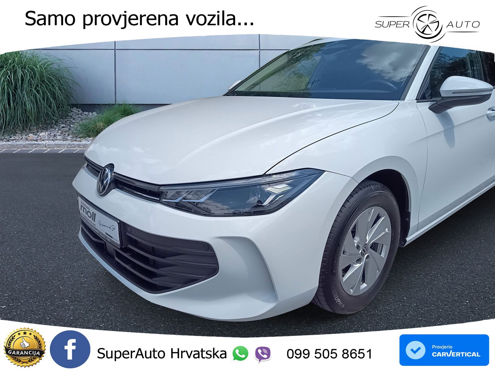 Volkswagen Passat Variant 1.5 eTSI (150 KS) DSG LED+GR SJED+ACC