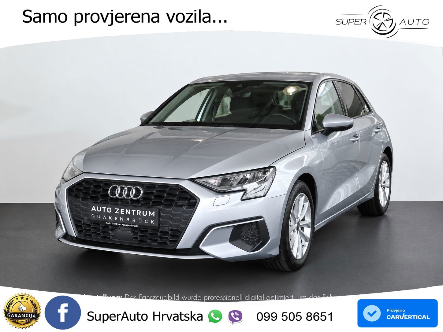 Audi A3 35 TDI (150 KS) S tronic S line