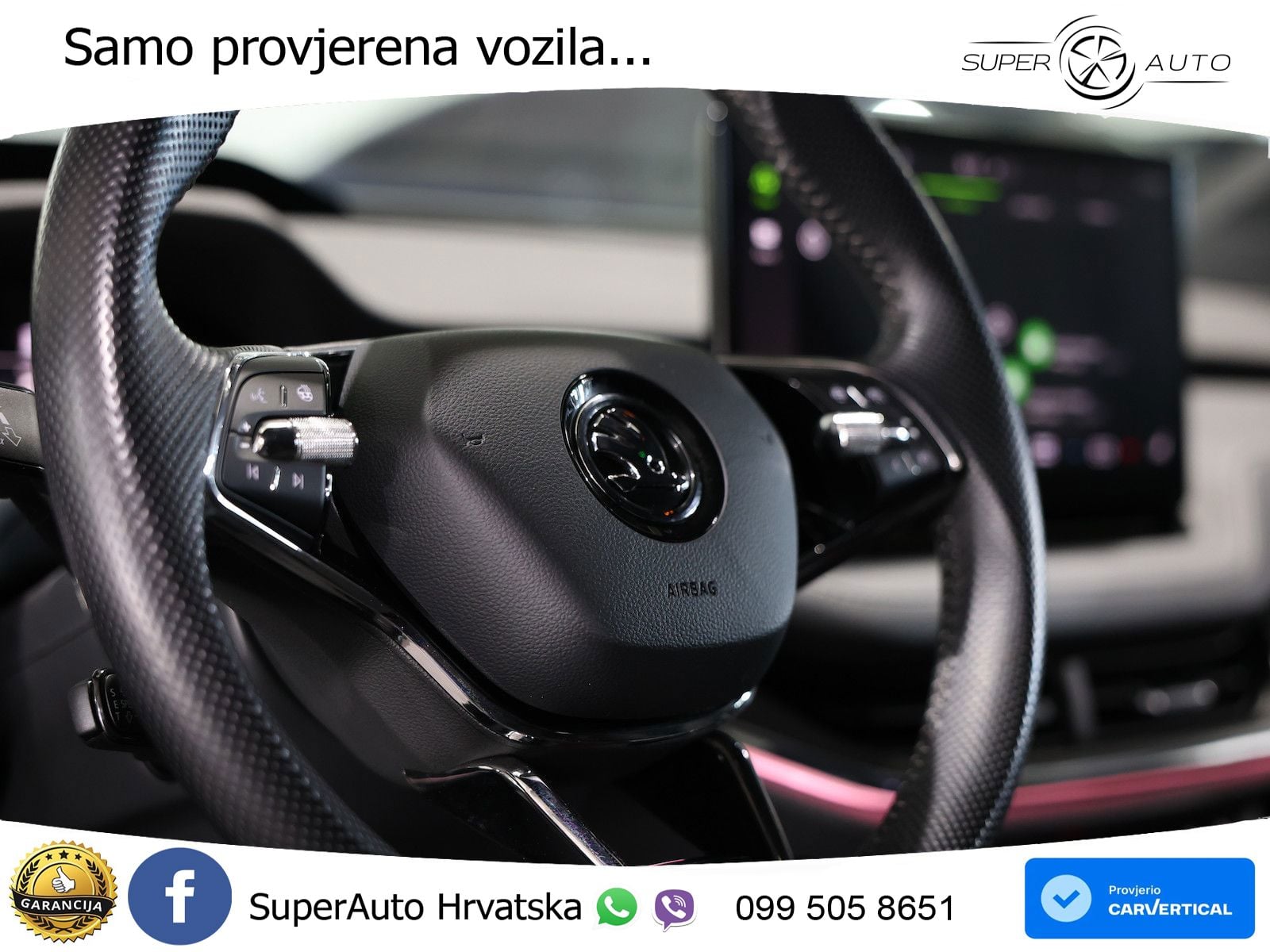 Škoda Enyaq iV 80 82 kWh (204 KS) SportLine LED+GR SJED+ACC