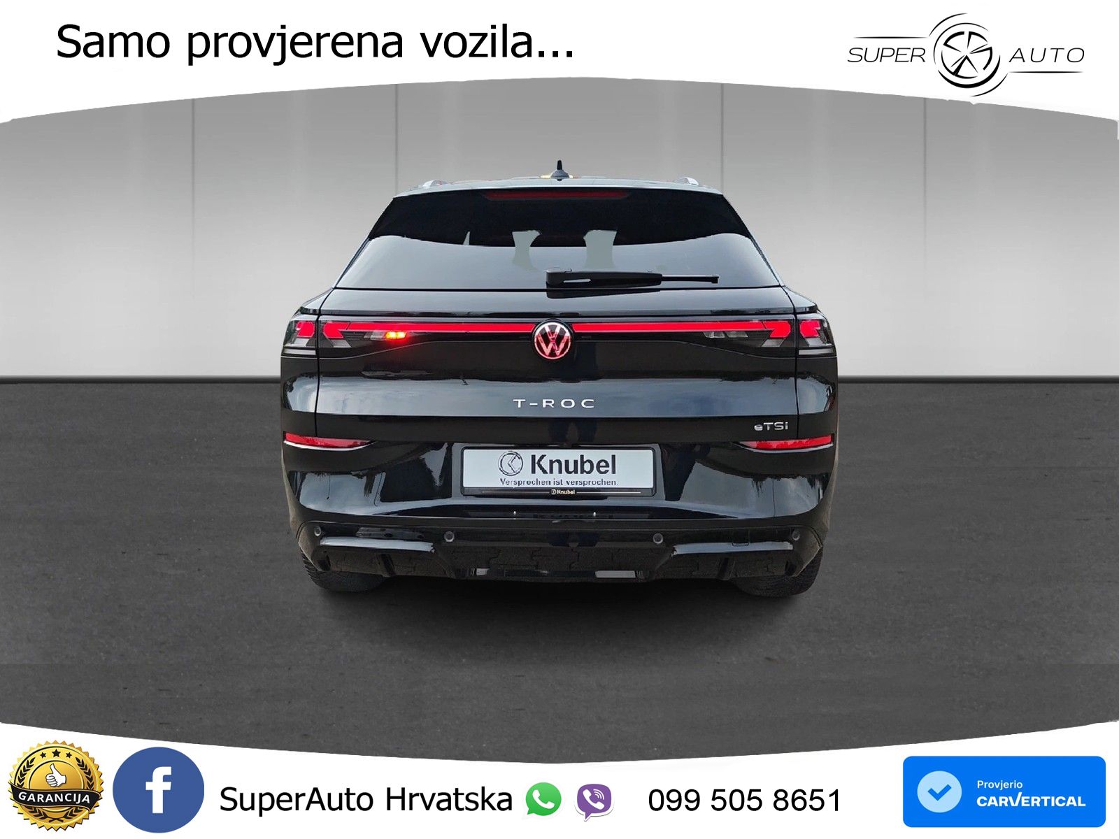 Volkswagen T-Roc 1.5 eTSI (150 KS)  DSG R-Line MATRIX+GR SJED+KAM