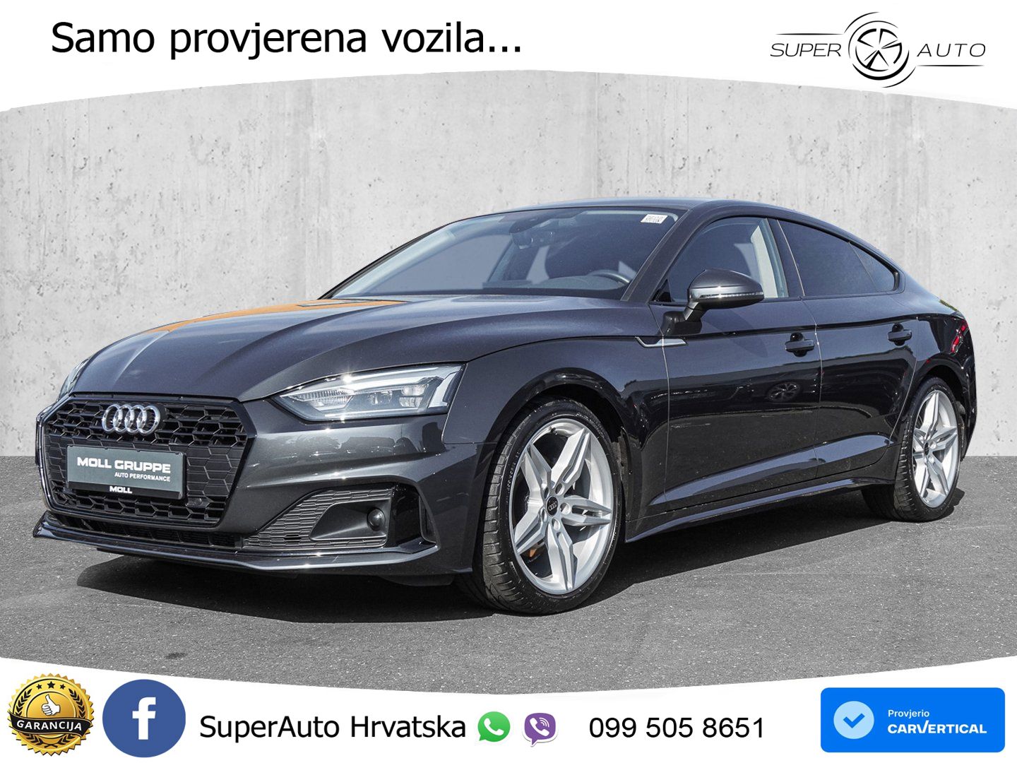 Audi A5 Sportback 35 TDI (163 KS) S tronic advanced
