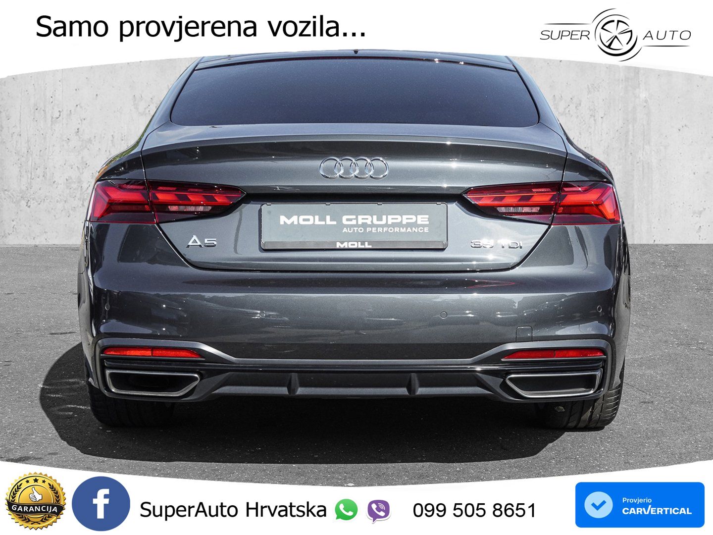 Audi A5 Sportback 35 TDI (163 KS) S tronic advanced
