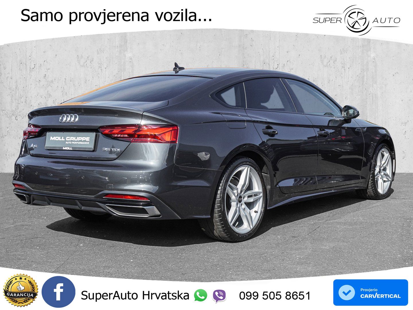 Audi A5 Sportback 35 TDI (163 KS) S tronic advanced