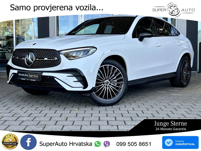 Mercedes GLC Coupe 220d (197 KS) 4MATIC 9G-TRONIC AMG LED+GR SJED+ACC