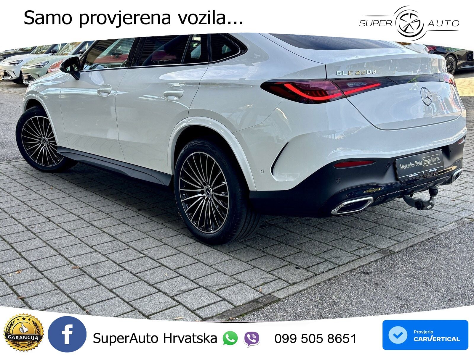 Mercedes GLC Coupe 220d (197 KS) 4MATIC 9G-TRONIC AMG LED+GR SJED+ACC