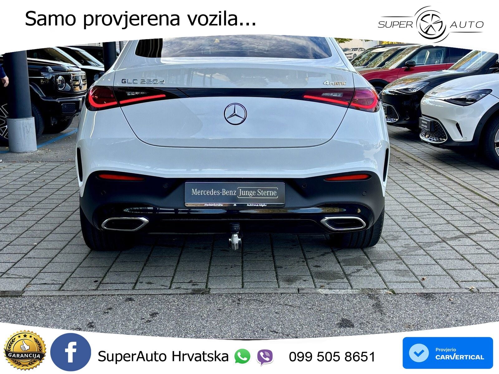Mercedes GLC Coupe 220d (197 KS) 4MATIC 9G-TRONIC AMG LED+GR SJED+ACC