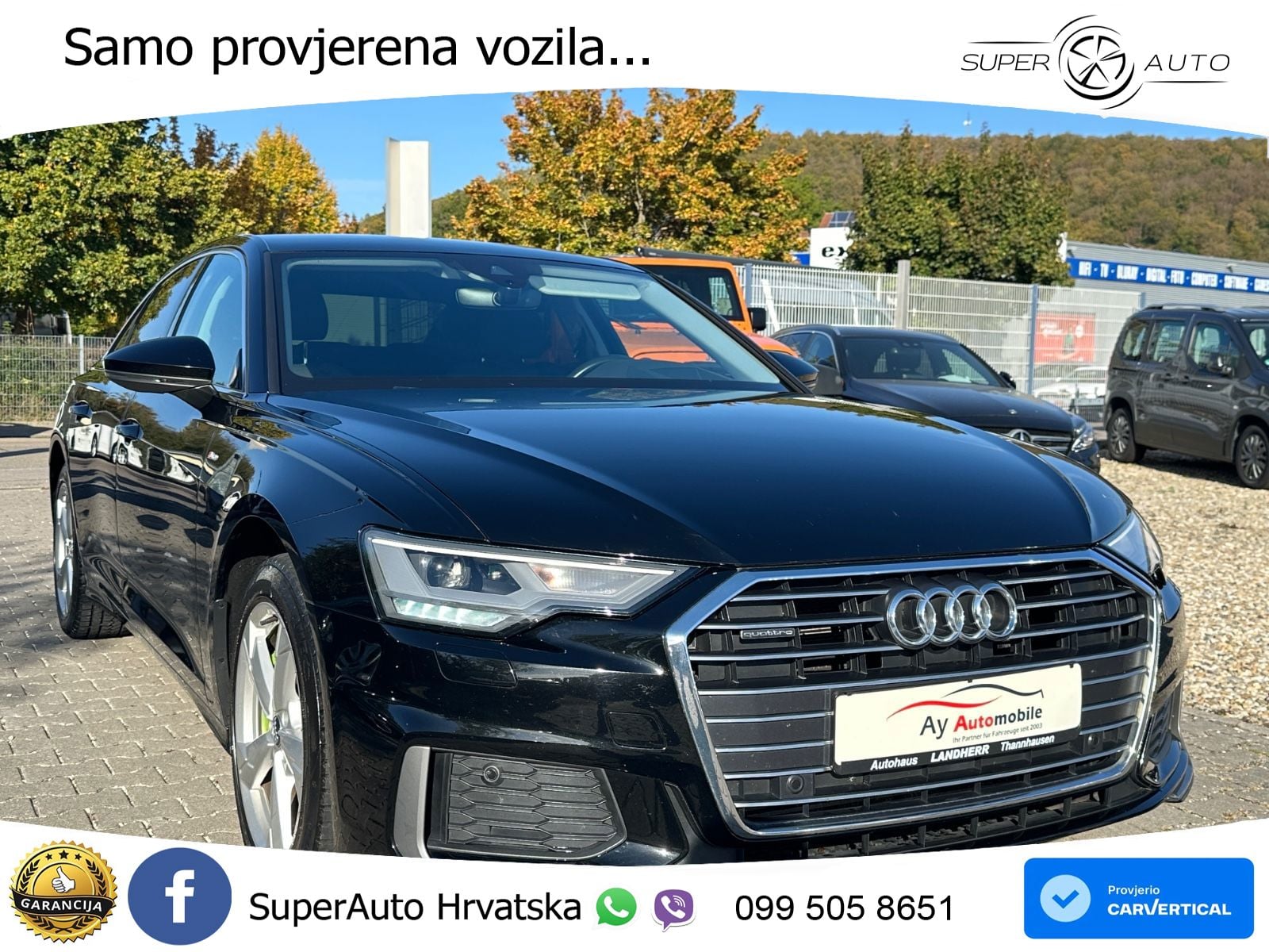 Audi A6 50 TFSIe (299 KS) quattro ultra S tronic S line