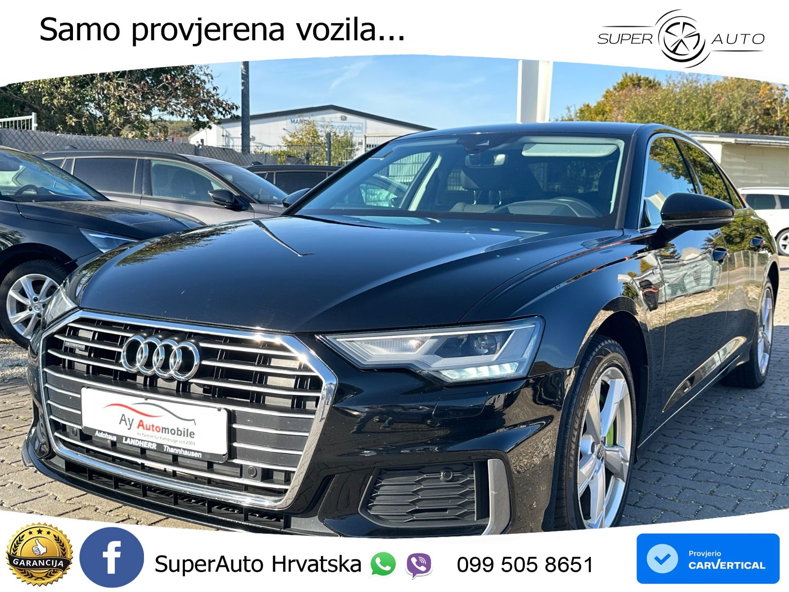 Audi A6 50 TFSIe (299 KS) quattro ultra S tronic S line