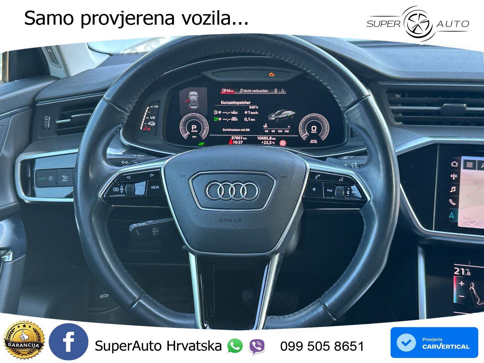 Audi A6 50 TFSIe (299 KS) quattro ultra S tronic S line