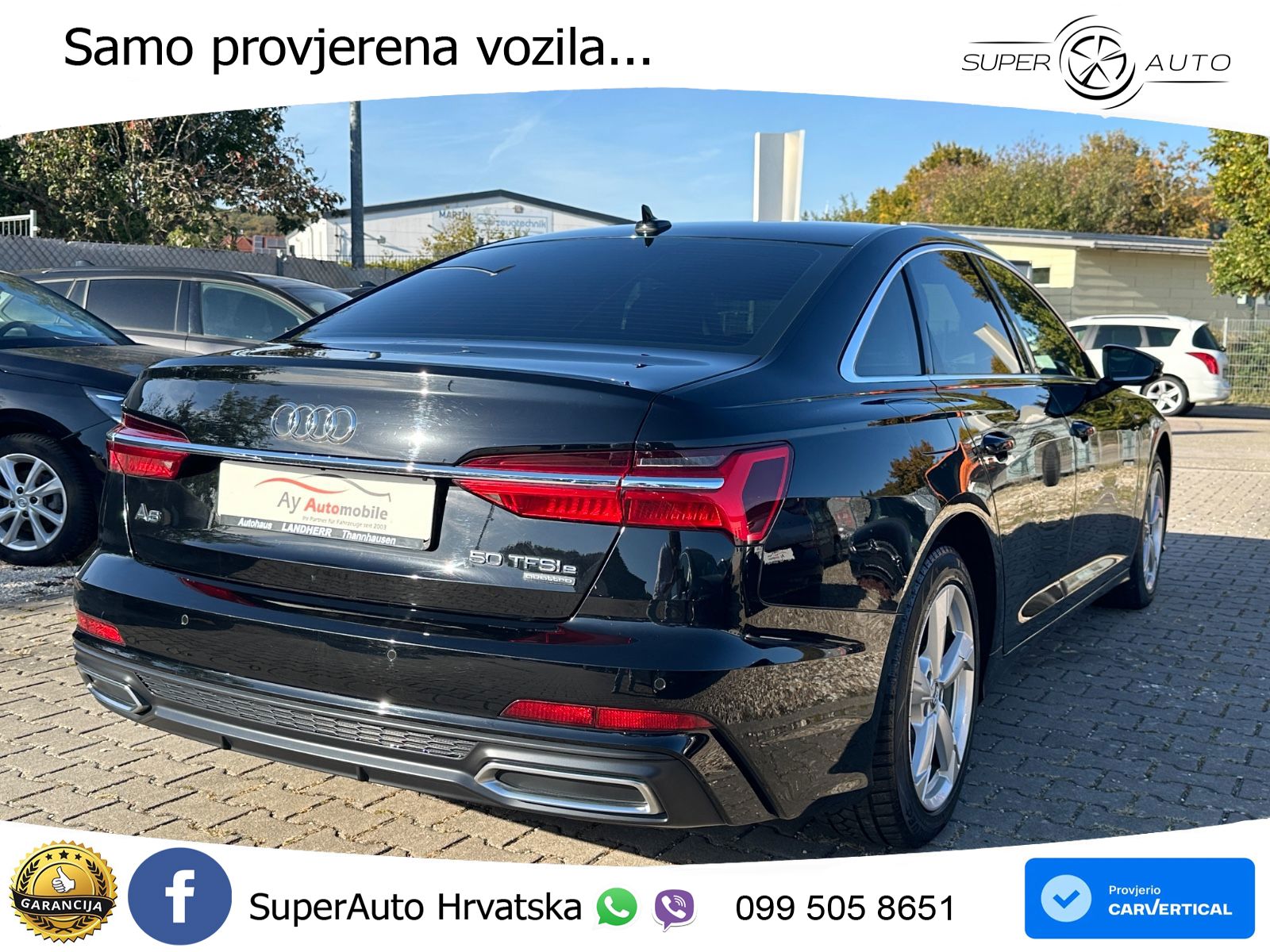 Audi A6 50 TFSIe (299 KS) quattro ultra S tronic S line