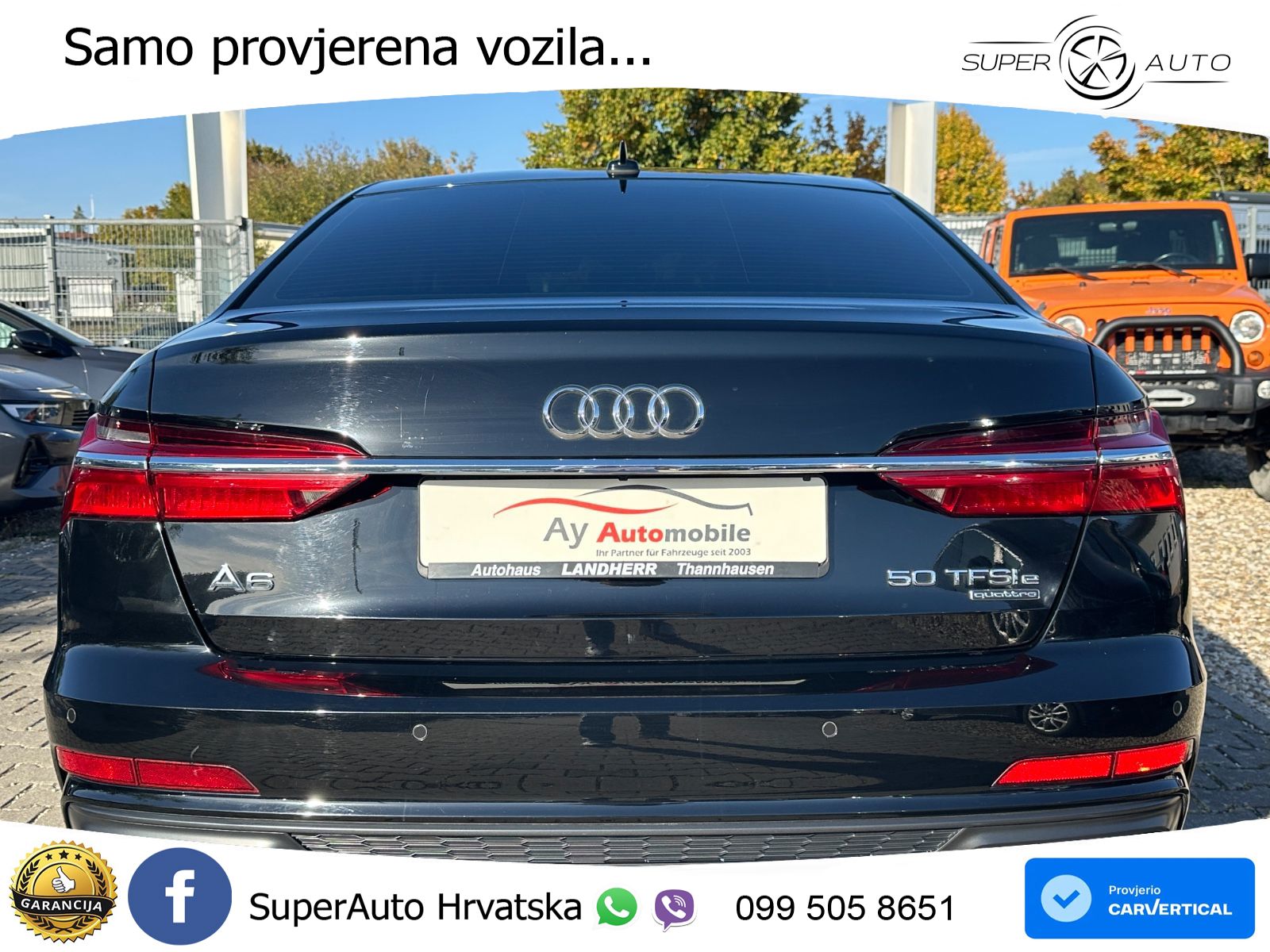 Audi A6 50 TFSIe (299 KS) quattro ultra S tronic S line