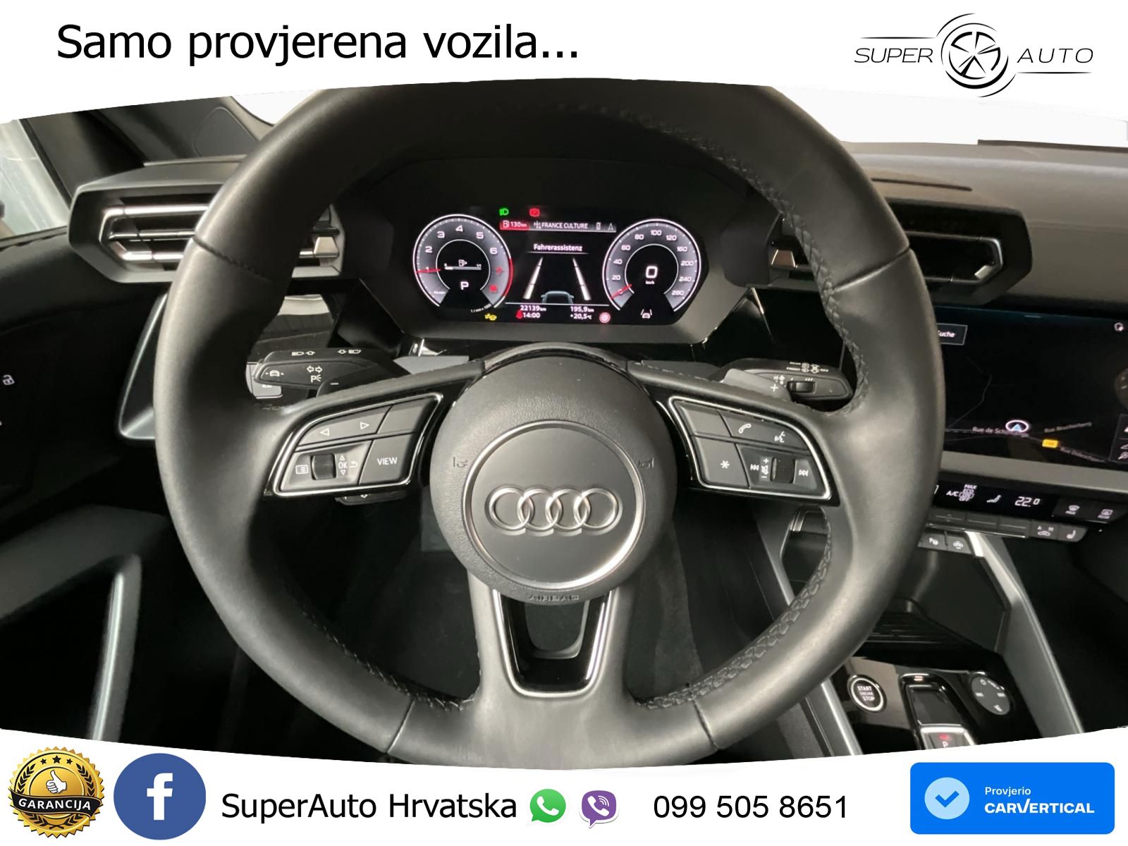 Audi A3 Sportback 30 TFSI (116 KS) Mild Hybrid S tronic advanced