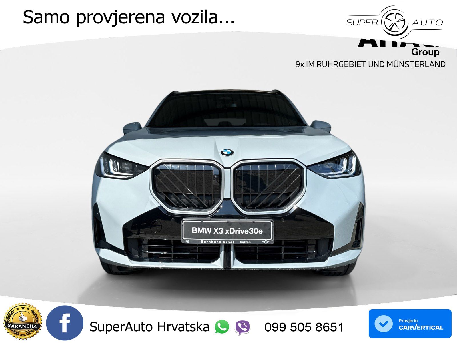 BMW X3 30e xDrive Steptronic M Sport LED+GR SJED+ACC