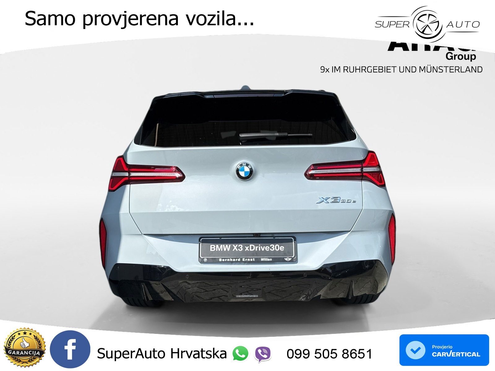 BMW X3 30e xDrive Steptronic M Sport LED+GR SJED+ACC