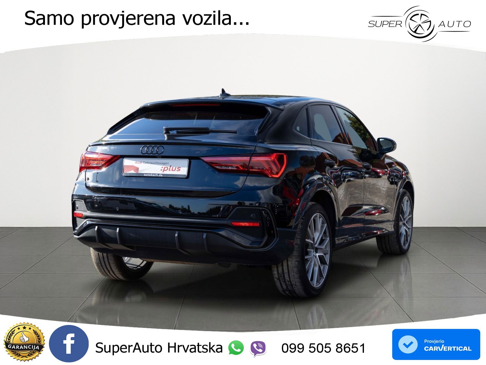 Audi Q3 Sportback 45 TFSIe (245 KS) S tronic S line LED+GR SJED+ACC