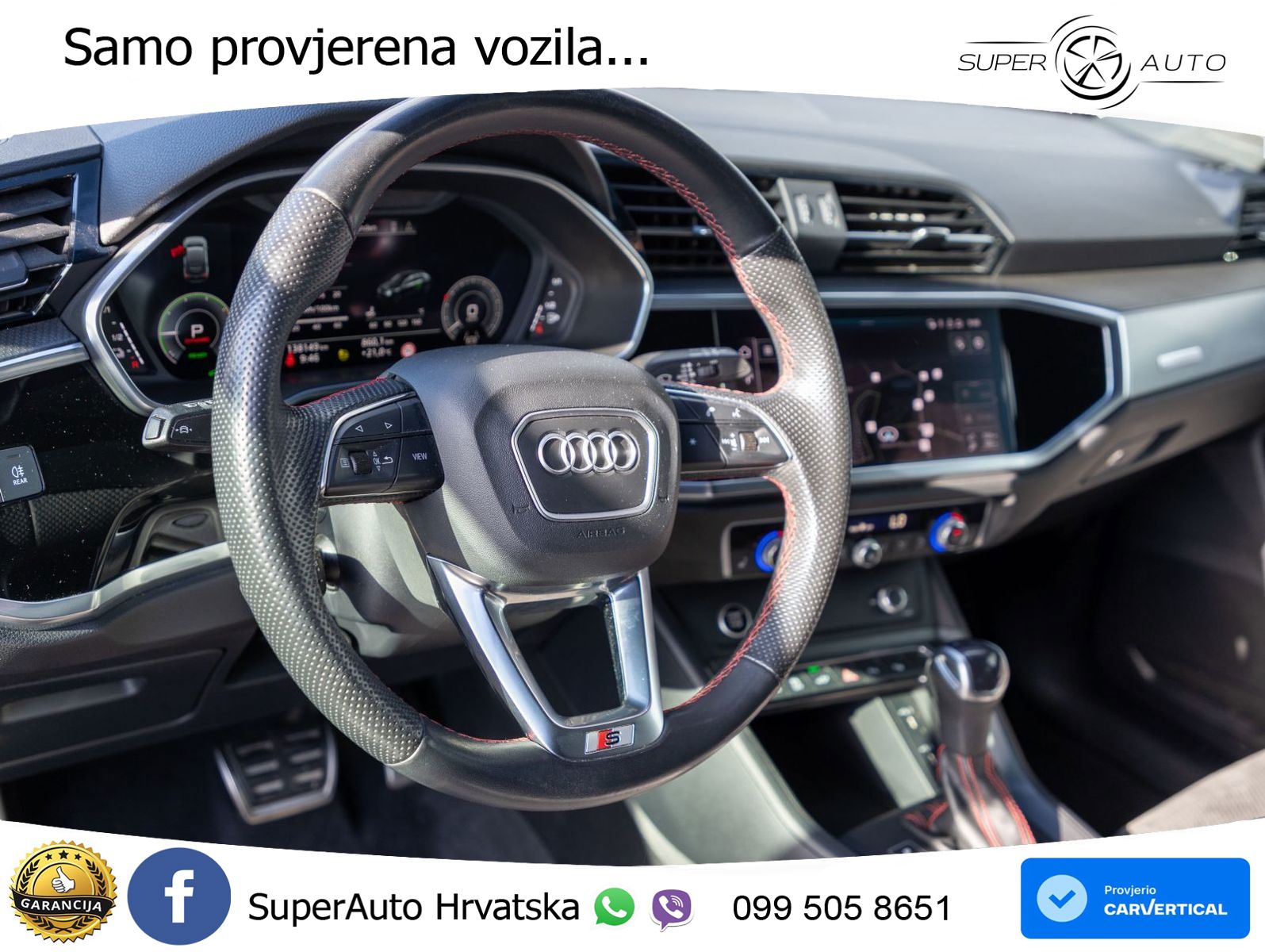 Audi Q3 Sportback 45 TFSIe (245 KS) S tronic S line LED+GR SJED+ACC
