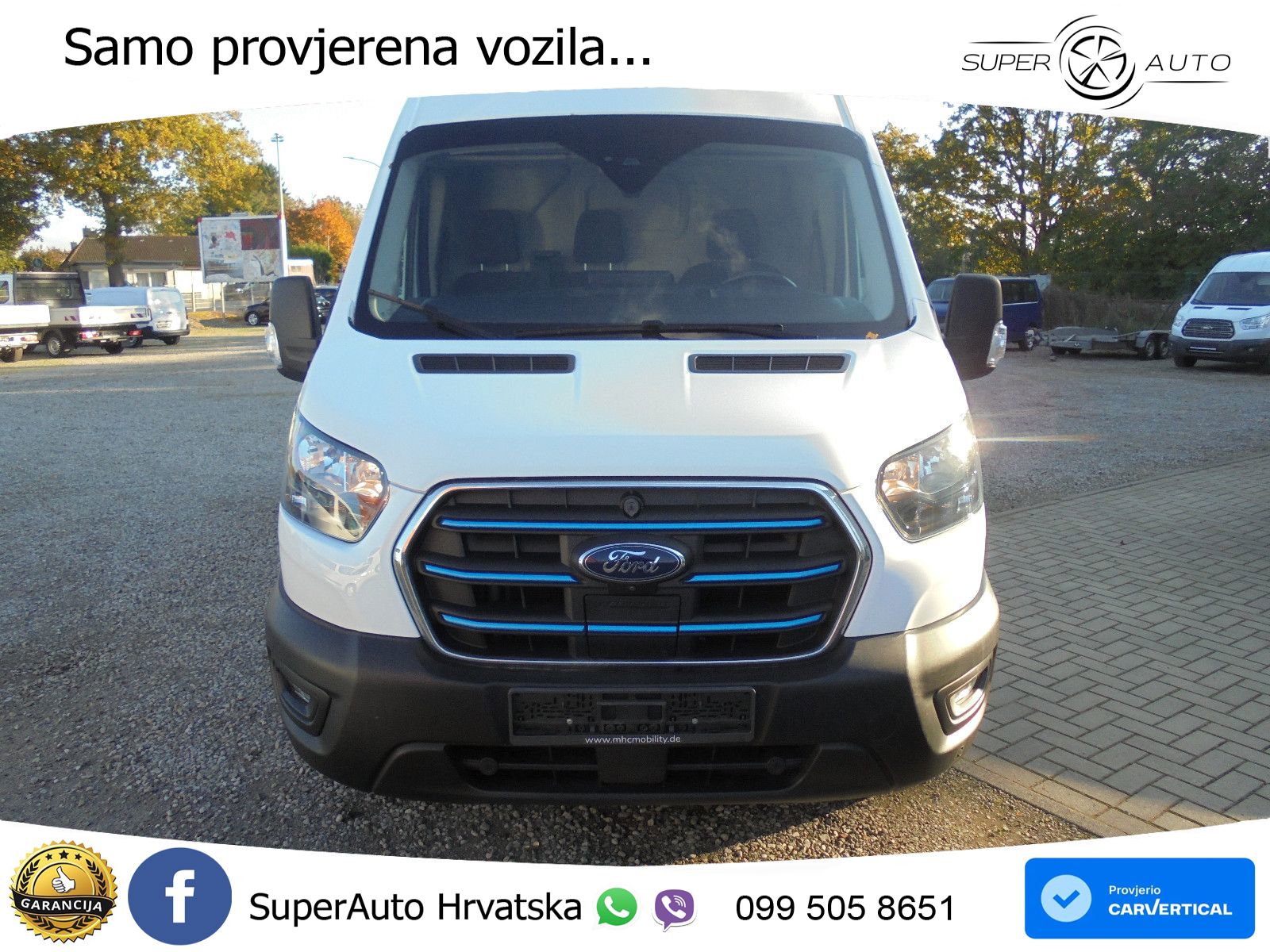 Ford e-Transit 350 electric Kasten Hoch L3H3 Trend 184 KS
