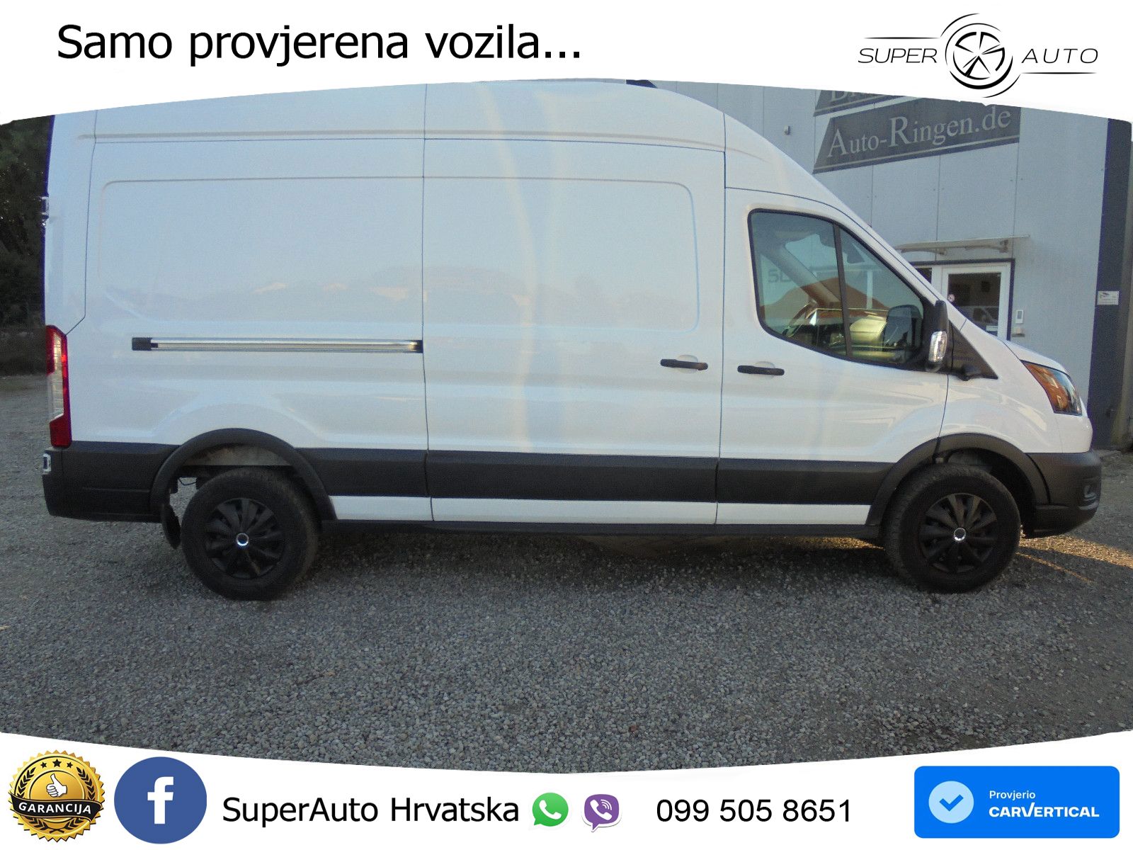 Ford e-Transit 350 electric Kasten Hoch L3H3 Trend 184 KS