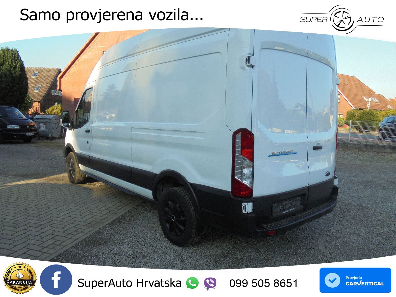 Ford e-Transit 350 electric Kasten Hoch L3H3 Trend 184 KS