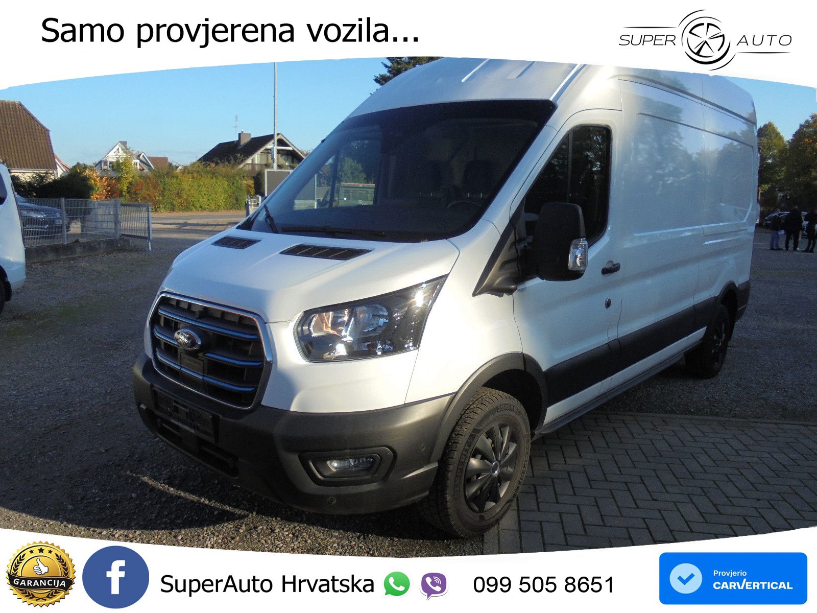 Ford e-Transit 350 electric Kasten Hoch L3H3 Trend 184 KS