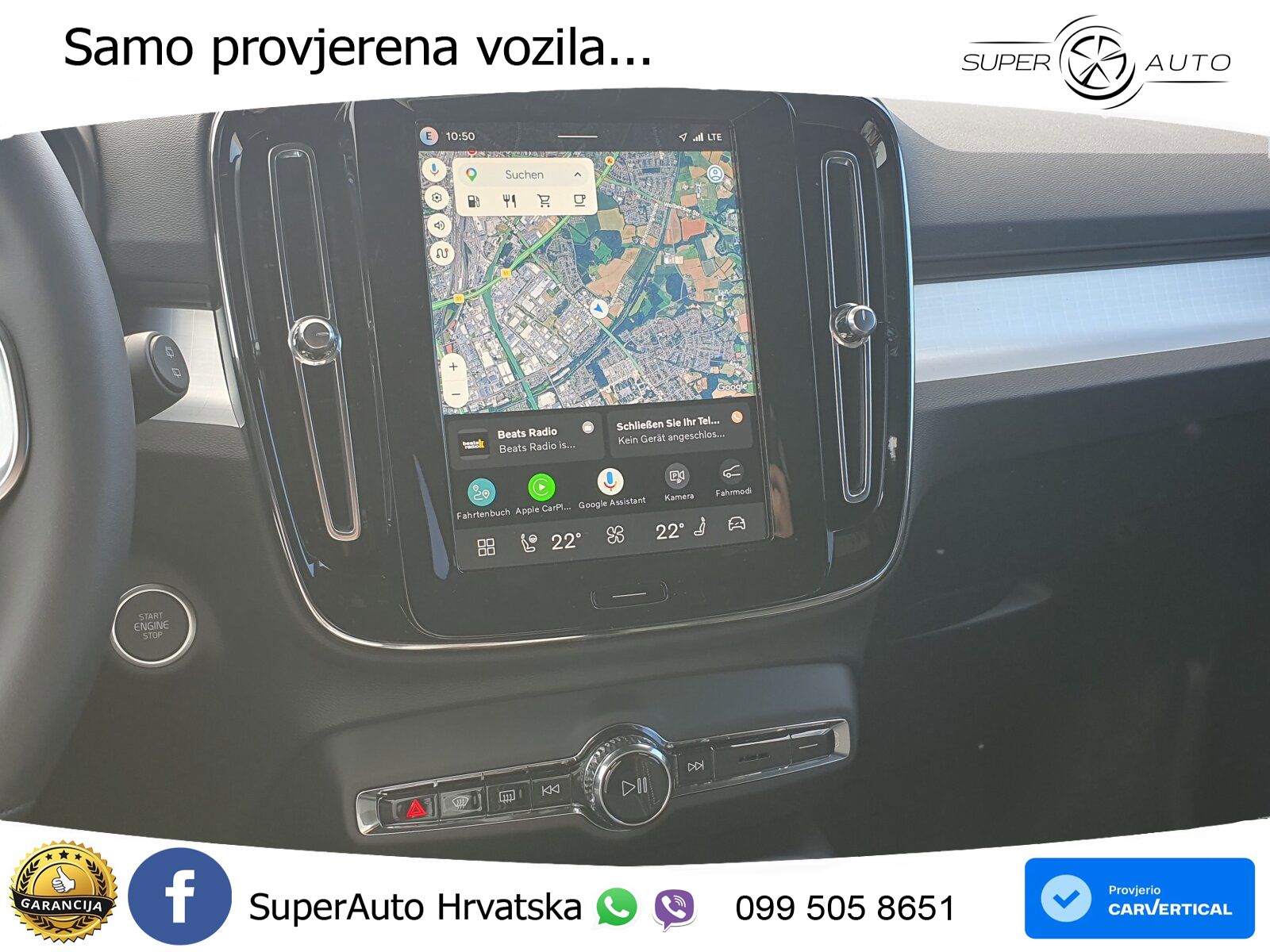 Volvo XC40 2.0 B4 197 KS Automatic LED+GR SJED+ACC