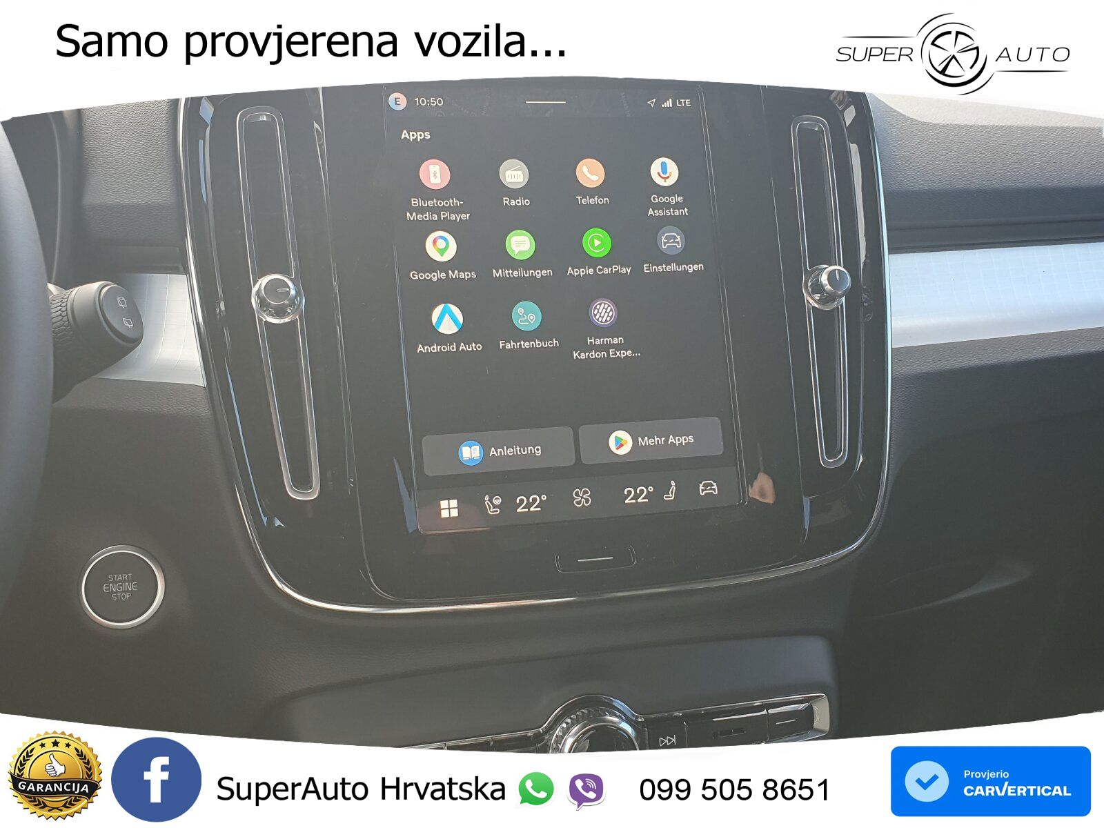Volvo XC40 2.0 B4 197 KS Automatic LED+GR SJED+ACC
