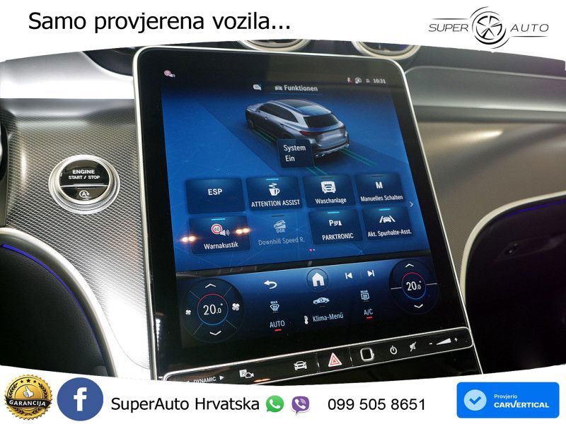 Mercedes GLC 220d (197 KS) 4MATIC 9G-TRONIC AMG ACC+GR SJED+360+PANO