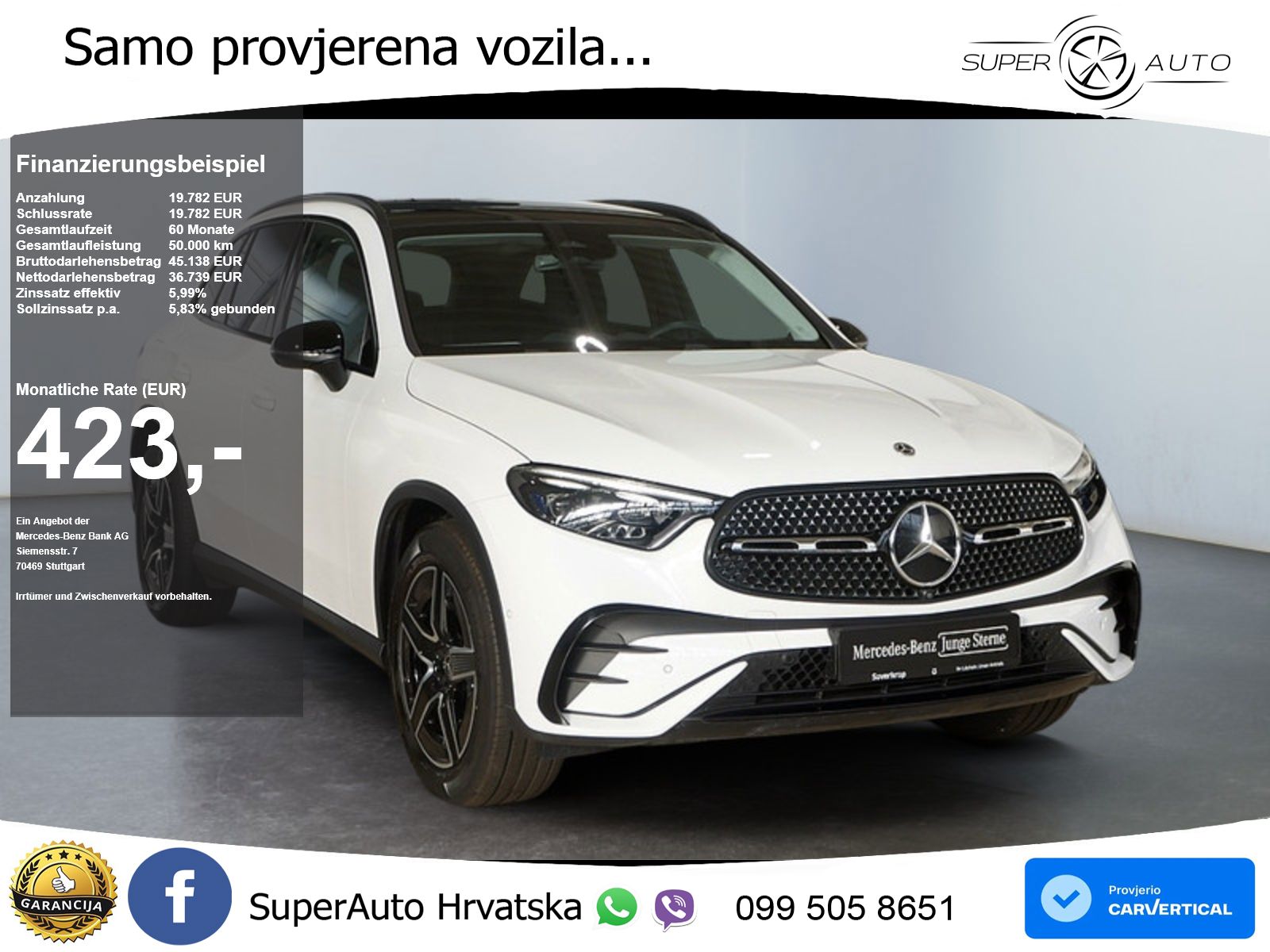 Mercedes GLC 220d (197 KS) 4MATIC 9G-TRONIC AMG ACC+GR SJED+360+PANO