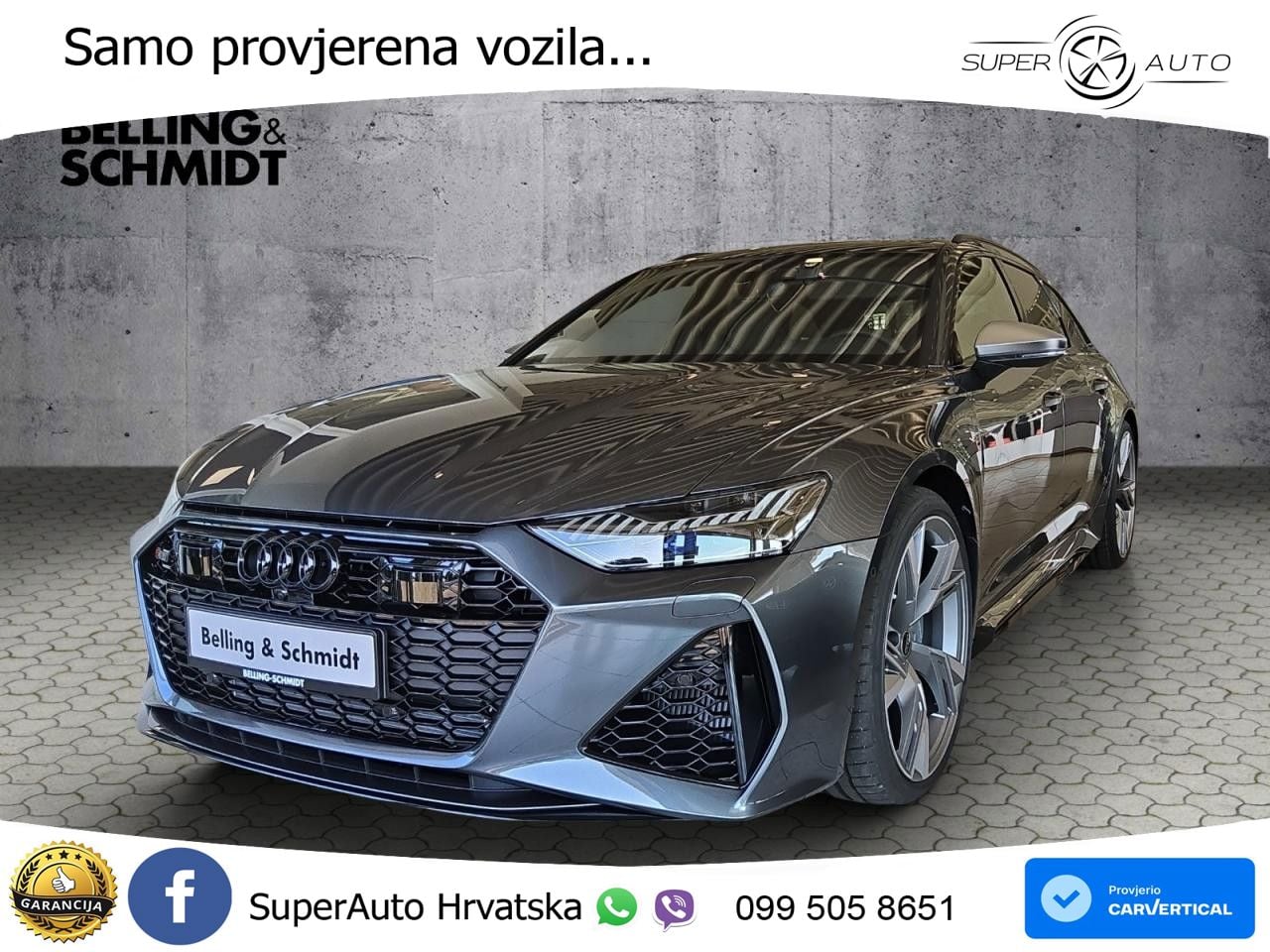 Audi RS6 Avant 4.0 TFSI V8 (600 KS) quattro Tiptronic Kuka