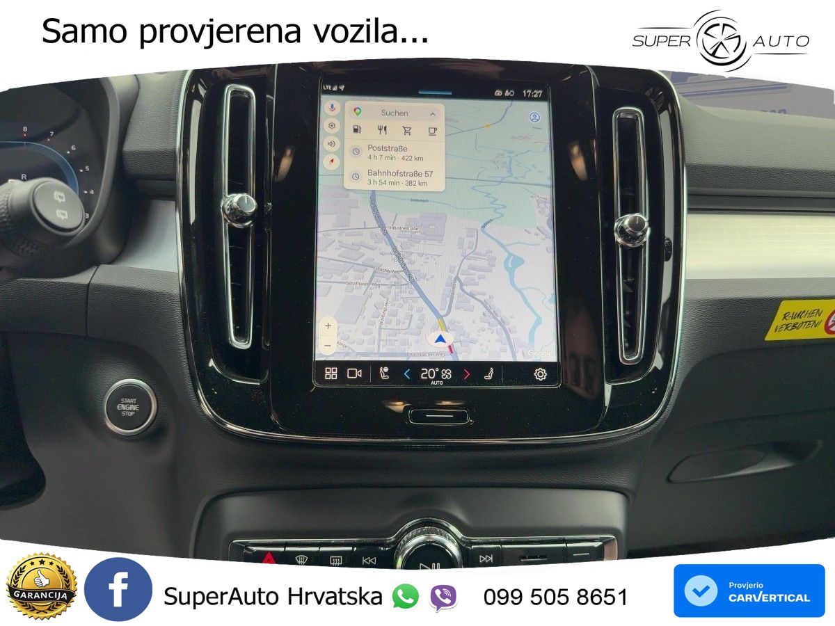 Volvo XC40 2.0 B3 163 KS Automatic LED+GR SJED+ACC