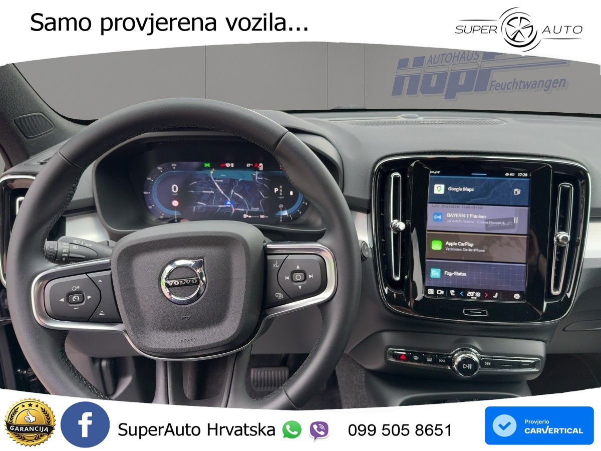 Volvo XC40 2.0 B3 163 KS Automatic LED+GR SJED+ACC