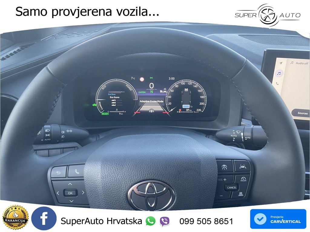 Toyota C-HR 2.0 (198 KS) Hybrid e-CVT LED+GR SJED+ACC